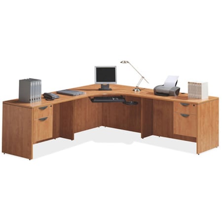 Officesource 29.50'' H, Modern Walnut, 89.25'' W X OSTYP6MW